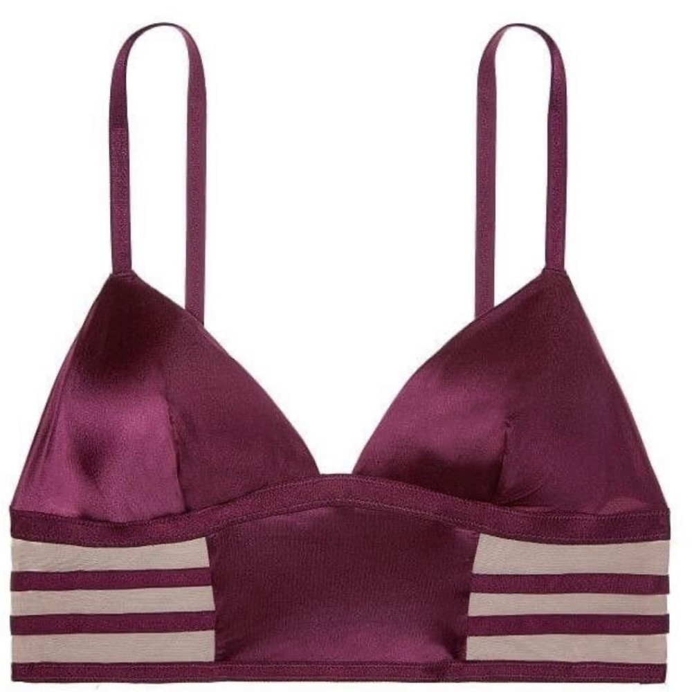 NWT Victoria secret burgundy bralette